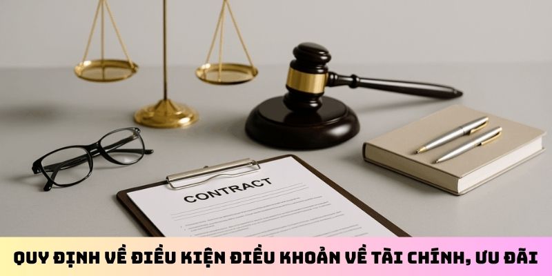 Quy định về điều kiện điều khoản về tài chính, ưu đãi